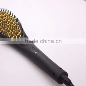 SYB439 China Shenyuan PTC Heating Hair Straightener Comb Straightening Brush thumbnail-6