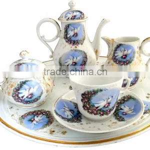 Vietnam Premium-Quality Ceramics Tea Sets thumbnail-1