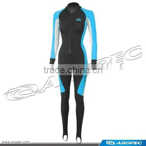Lycra Sunny Lady/ Women Skin-diver Fullsuit Diving Wetsuit thumbnail-3