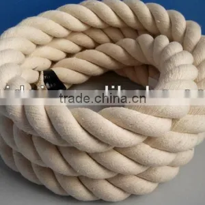 Hot Sale Super Performance 3-strand Twisted Cotton Rope thumbnail-1
