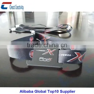 Fabric Wristband With Black Smartlock Woven Wristband Plastic Clasp Machine thumbnail-4