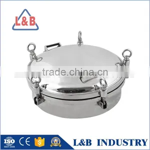 Circular Type YAA Pressure Manhole Covers With Sight Glass thumbnail-1
