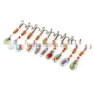 30Pcs/lot Hard Fishing Minnow Crank Baits With 1 Sharp Metal Hook Artificial Fishing Lure thumbnail-4