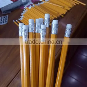 Custom LOGO HB Pencils With Eraser Topper thumbnail-3