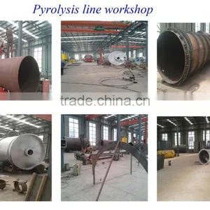 Rubber to Oil Recycling Small Pyrolysis Plant 4-6 Ton thumbnail-6