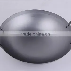 SGS Certificate Machine Made Coating Carbon Steel China Wok For Sale thumbnail-2