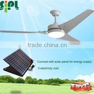 Vent Tool New Idea Home Application 60W Solar Panel Powered Solar Ceiling Fan R thumbnail-1