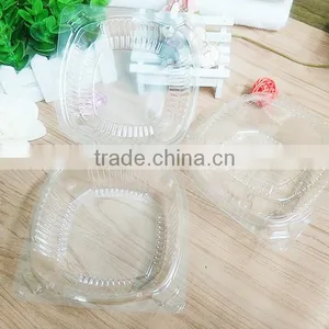 Clamshell Plastic Hamburger Box, PS Cake Container thumbnail-5