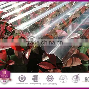 Haining Grade A Polycarbonate Corrugated Sheet /corrugeated Roofing Sheet/polycarbonate Sheet Manufacturer thumbnail-2