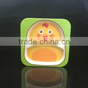 2016 Hot Selling Bamboo Fibre Kid's Bowl thumbnail-5