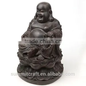 Resin Garden Statues Laughing Buddha Statue for Sale thumbnail-2