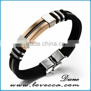 Jewelry Handmade PU Braided Leather Handcuff Charm Bracelet For Men thumbnail-6