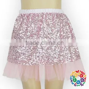 Latest Fashion Dresses Girls Glitter Sequin Tutu Toddler Pink Tutu Skirt for 2 Year Old Girl Dress thumbnail-4