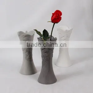 Home Ware Desktop Concrete Flower Vase thumbnail-1