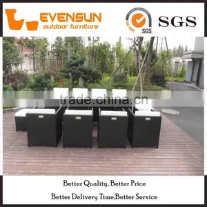 Restaurant Large Size Club Pub Furniture Set Rattan thumbnail-3