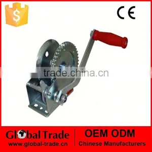 362863-4 Empty 1600 Lbs Capacity 2400 Lbs Breaking Force 5:1 Gear Ratio Hand Winch thumbnail-1