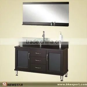 Cherry Wooden Cabinets With Countertop thumbnail-1