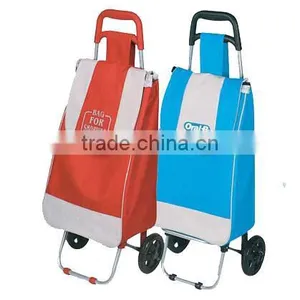 Portable 600D Fabric Shopping Trolley With Customized Logo thumbnail-1