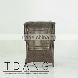 Elise Relax Wicker Chair With Ottoman - Outdoor Rattan Furniture thumbnail-2