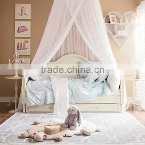 Classical French Style Happy Kids Antique White Solid Wood Carving Baby Crib, Classic European Style Kids Furniture BF11-02274c thumbnail-6