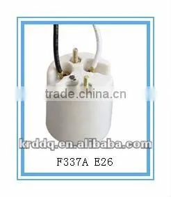 F337A E26 Electrical Ceramic Lamp Holder Types thumbnail-1