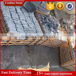 Coshine Stone Provided Grey G603 Granite Tumbled Cobble Paving Stone thumbnail-6