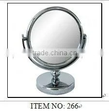Round Shape ABS Electrofacing Cosmetic Table Mirror With Two Sides thumbnail-1