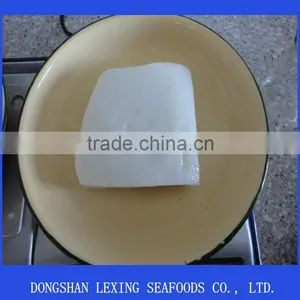 Peru Natural White Skin-Les Tip-Less Frozen Giant Squid Fillet thumbnail-1