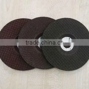 4" 100x3x16mm Deprssed Center Peak Pattern Grinding Wheel for Stainless Steel thumbnail-5