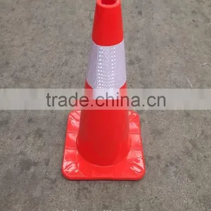 High Qulity Soft Traffic Cone Pvc Orange Color thumbnail-1
