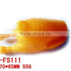 Novelty Plastic Rubber Chicken Pet Toys thumbnail-1