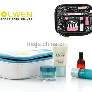 PU Cartoo Picture Cosmetic Bag With Compartment thumbnail-1
