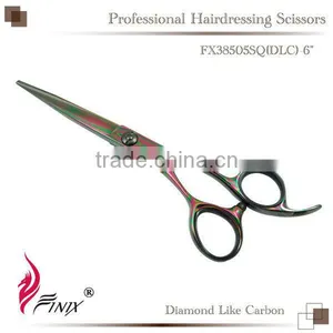 Professional Diamond Like Carbon Coating Cobalt Hair Scissors thumbnail-1