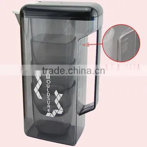 1600ml Fashionable Plastic Water Jug With Cups thumbnail-5
