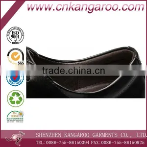 Black Cowhide Leather Officer Business Men Shoes thumbnail-4