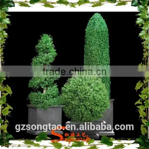 Decoration Crafts Garden Landscaping Outdoor Use; Artificial Boxwood Topiary Ball Grass thumbnail-5