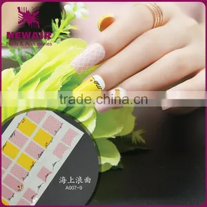 Zhejiang New Air Factory Supply Hot Design Gel Nail Art Stickers thumbnail-1