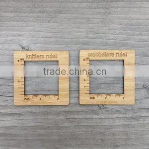 Custom Fancy Bamboo Ruler thumbnail-2