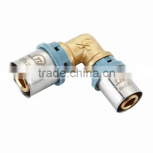 STAINLESS SLEEVE BRASS REDUCING ELBOW thumbnail-1