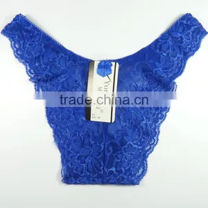 Yun Meng Ni Underwear Sexy Show Lingerie Girls Sexy Transparent Lace Bikini Panties thumbnail-4