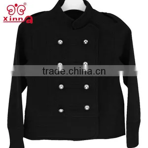 2016 Wholesale Hot Sell School New Design Student Style Fancy Young Girls Coat thumbnail-1
