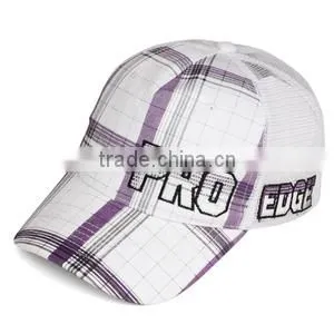 OEM Service Baseball Caps ,fashion Checked Baseball Cap thumbnail-1