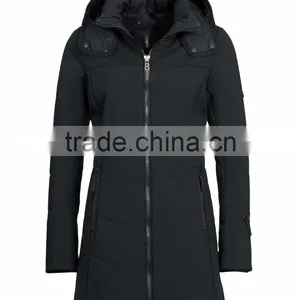 Thick Slim Down Long Sections Ladies Overcoat Down Jackets (WJ080) thumbnail-3
