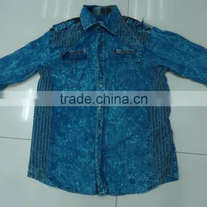 Mens Jean Shirt V14 thumbnail-1