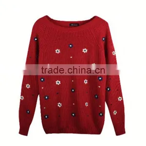 Figuring Style Pure Black Girls Pullover Sweater Knitting thumbnail-1