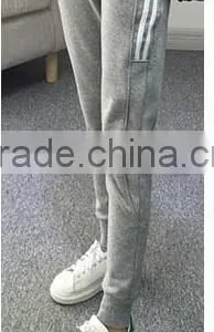 100% Cotton Wholesale OEM Gym Sports Pants 2016 thumbnail-3