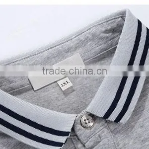 100% Cotton/CVC Sex Blank Polo Shirt for Men Polo Bulk Grey Polo Shirts Manufacturer thumbnail-4