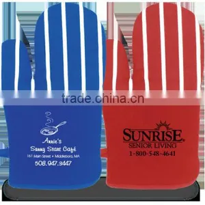Therma-Grip Pocket Oven Mitt - All Cotton Construction With Hang-up Loop, Quilted Back and Comes With Your Logo thumbnail-1