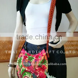 Thai Embroidered HMONG Hill Tribe Shoulder Bag Cross Body Bag thumbnail-1