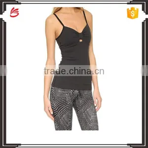 Sexy OEM Slim Fit Yoga Clothes Fashion Tank Top for Women thumbnail-1